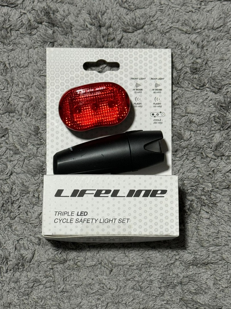 Lifeline cycle safe light set hotsell
