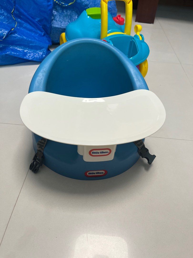 Little tikes my first seat baby infant foam floor seat with shop play feeding tray