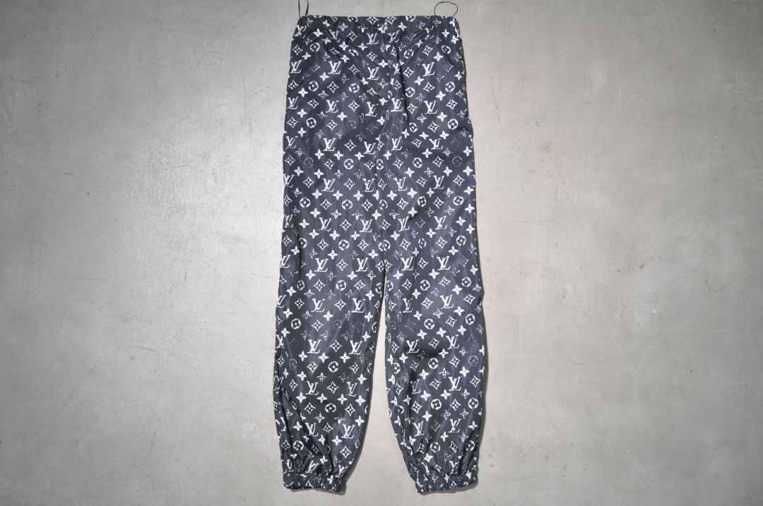 Buy Louis Vuitton 20SS Stencil Effect Monogram Track Long Pants FIPA11DFU  Black 34 Black from Japan - Buy authentic Plus exclusive items from Japan