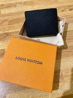 Louis Vuitton Coffee Utah Leather Pince Wallet Louis Vuitton