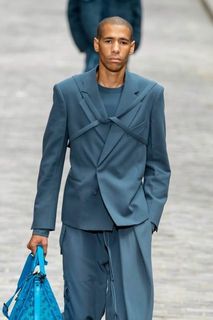 Louis Vuitton x Nigo Monogram Crazy Denim Workwear Jacket Black Men's -  FW21 - US