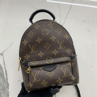 LOUIS VUITTON M41562 MONOGRAM BROWN PALM SPRINGS MINI BACKPACK 237027566 WE