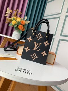 Shop Louis Vuitton PETIT SAC PLAT Monogram Casual Style Unisex
