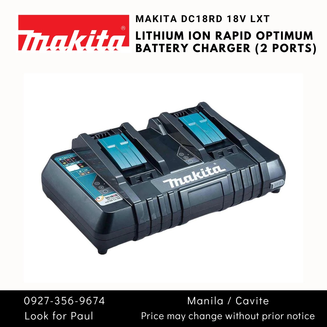 Makita 18V Lithium-Ion Rapid Optimum Battery Charger