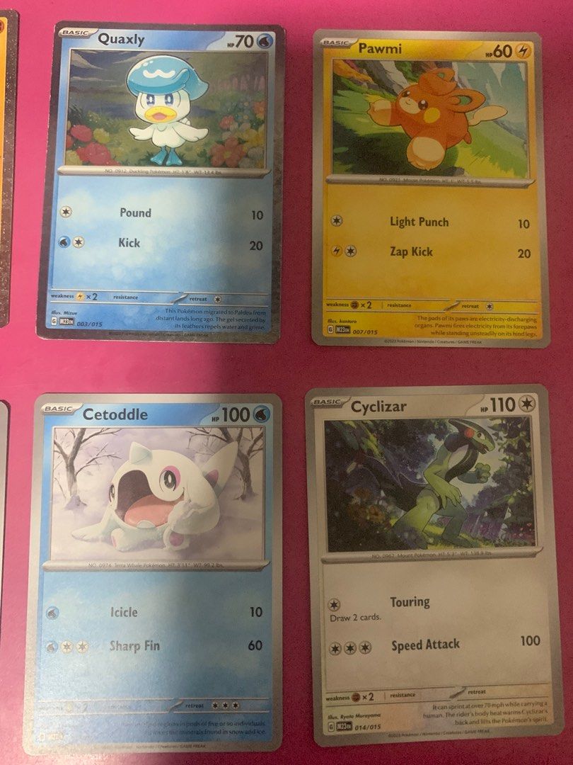 quaxly pokemon card mcdonalds - McDonald's Collection 2023 - [1W] Kick (20) Weakness / Resistance / Retreat Cost Pokémon TCG McDonalds 2023 Quaxly