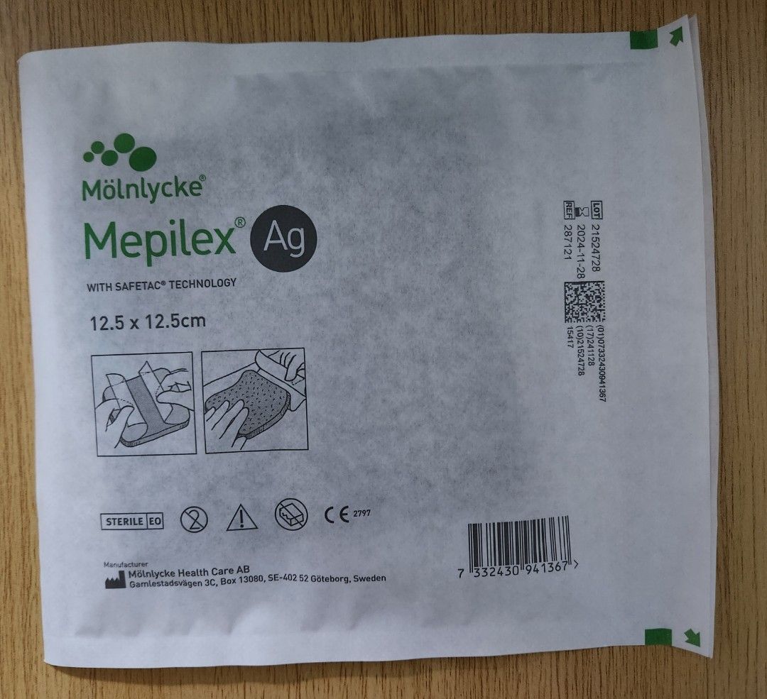 Mepilex Ag, Health & Nutrition, Medical Supplies & Tools on Carousell