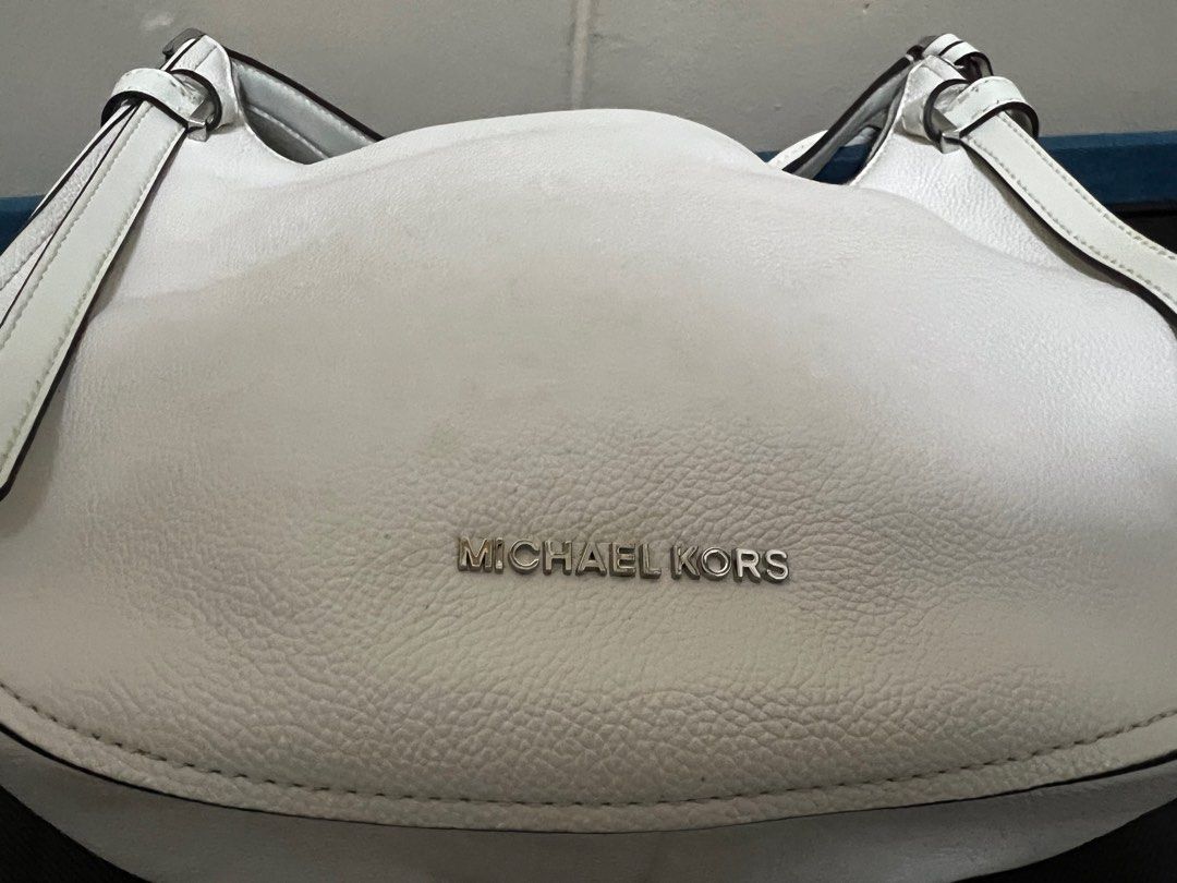 White michael sales kors bag