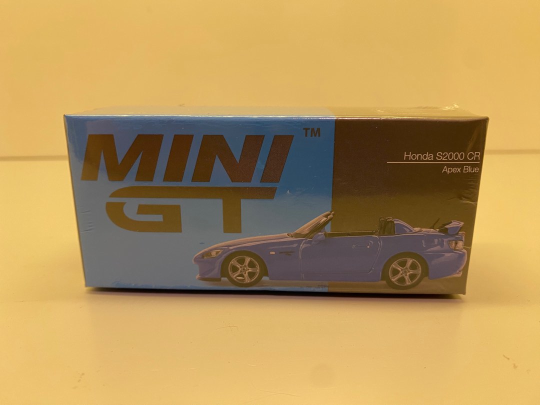 MiniGT 554 - Honda S2000 CR Apex Blue - 1:64, 興趣及遊戲, 玩具