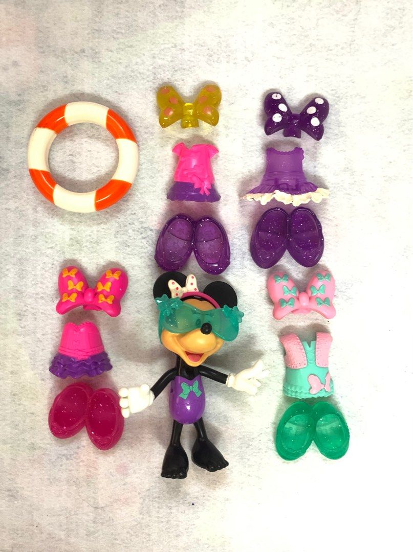 Minnie Mouse snap on clothes Hobbies Toys Toys Games on