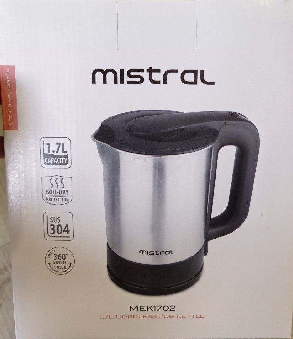 Mistral cordless jug kettle sales