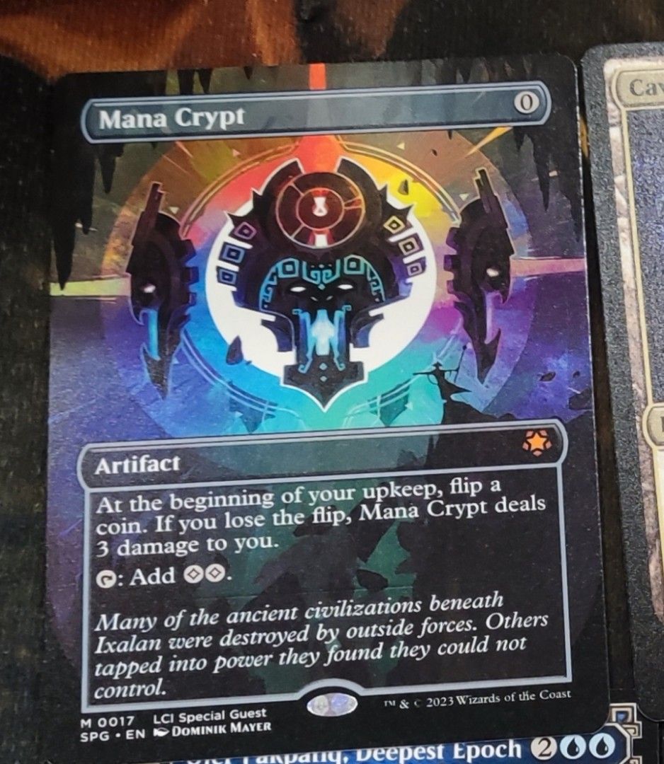 Mtg Mana Crypt LCI, Hobbies & Toys, Toys & Games on Carousell