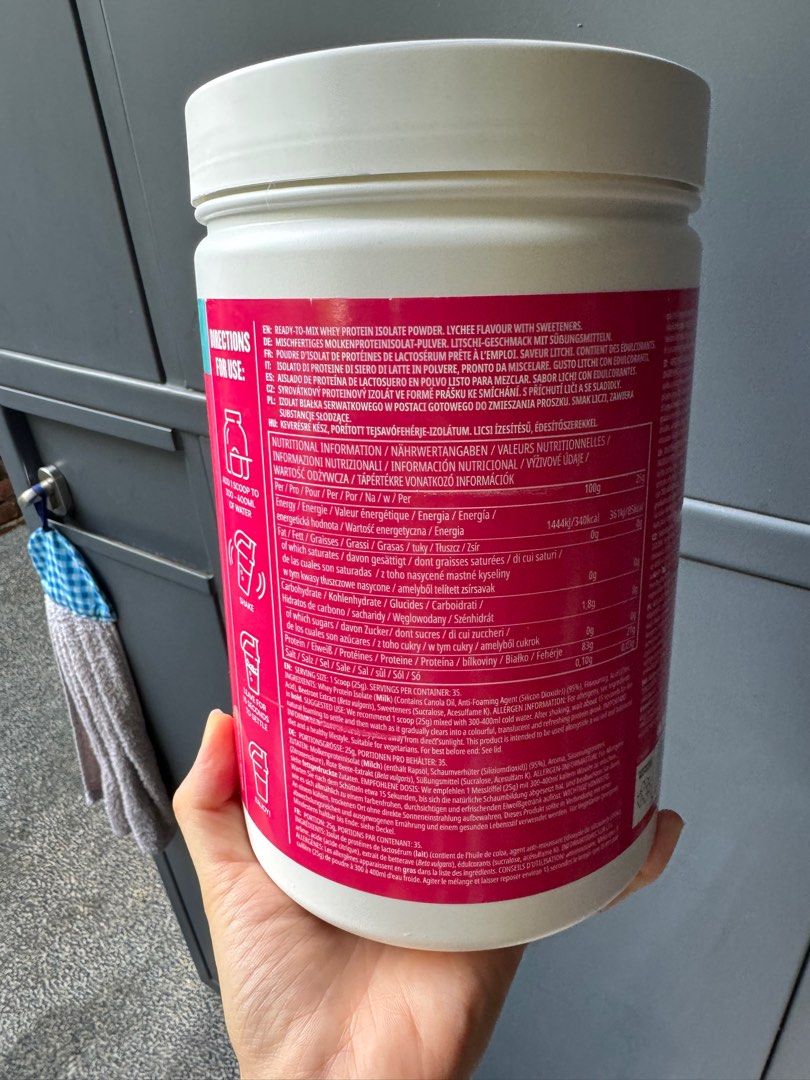 Myprotein Clear Whey Isolate (Lychee Flavour) 35 servings, Health