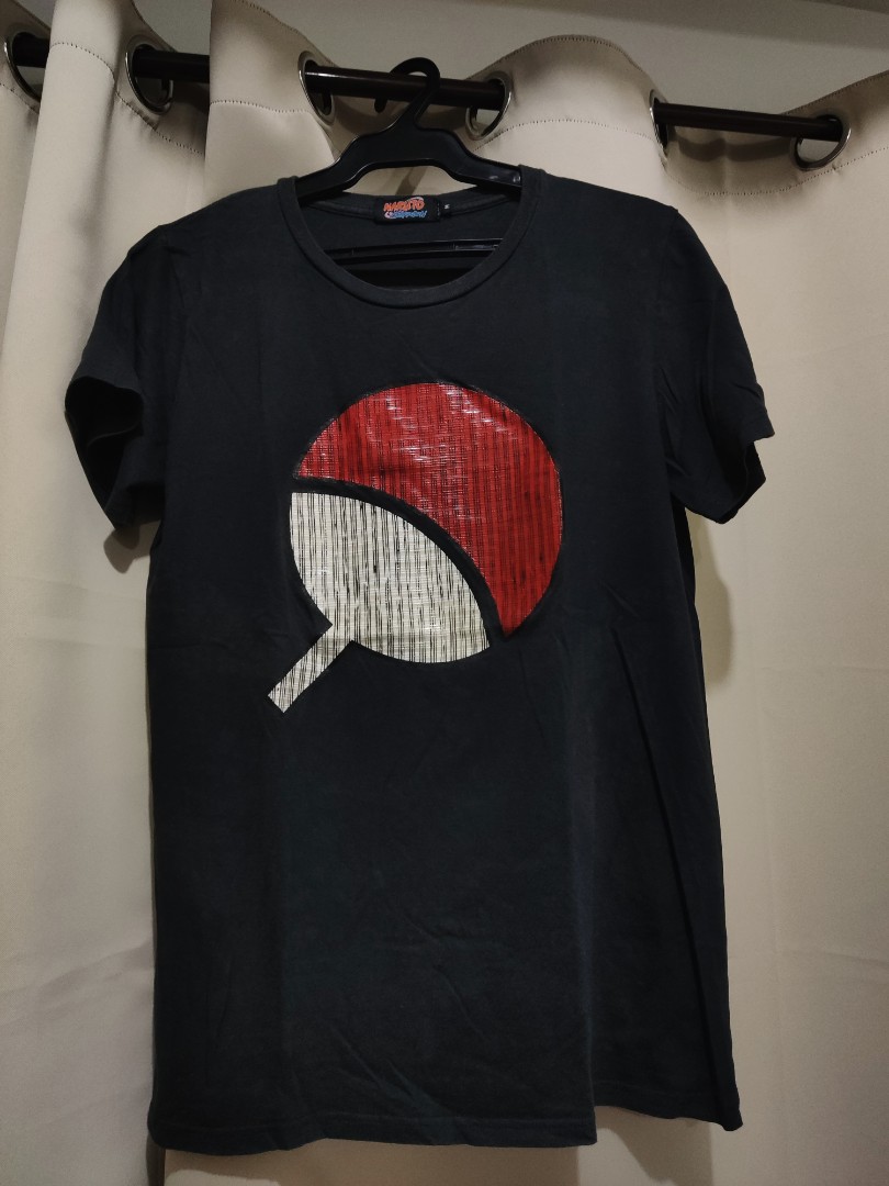Naruto Uchiha Clan Shirt, Men's Fashion, Tops & Sets, Tshirts & Polo ...