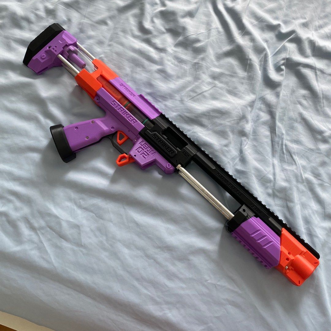Nerf Leon L02 Striker Hobbies Toys Toys Games On Carousell