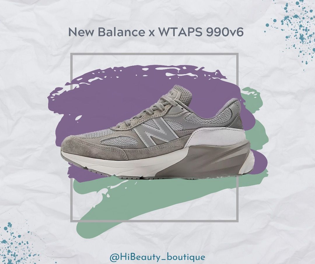 New Balance x WTAPS 990v6, 他的時尚, 鞋, 運動鞋在旋轉拍賣