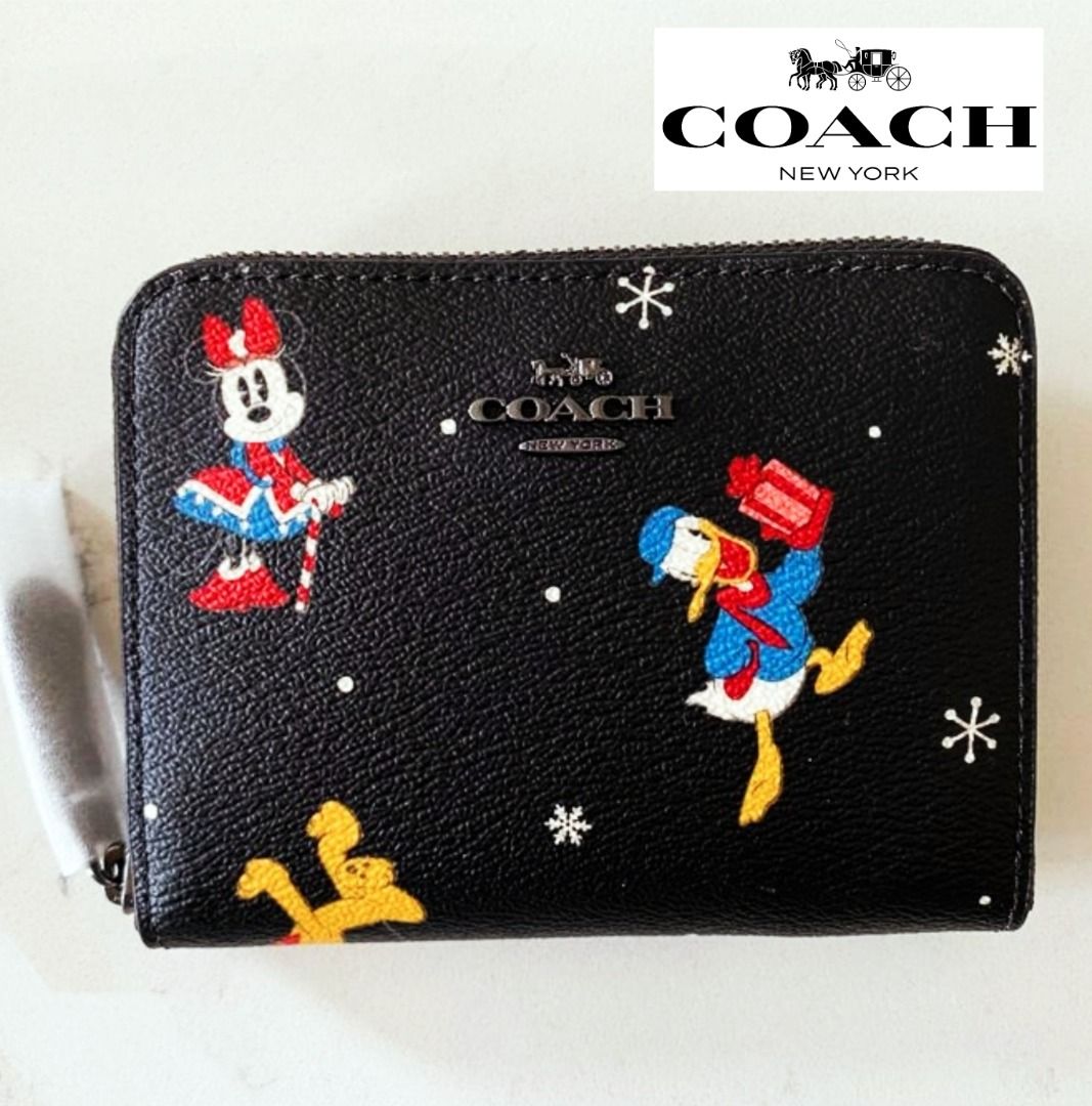 Coach wallet hot sale mickey mouse