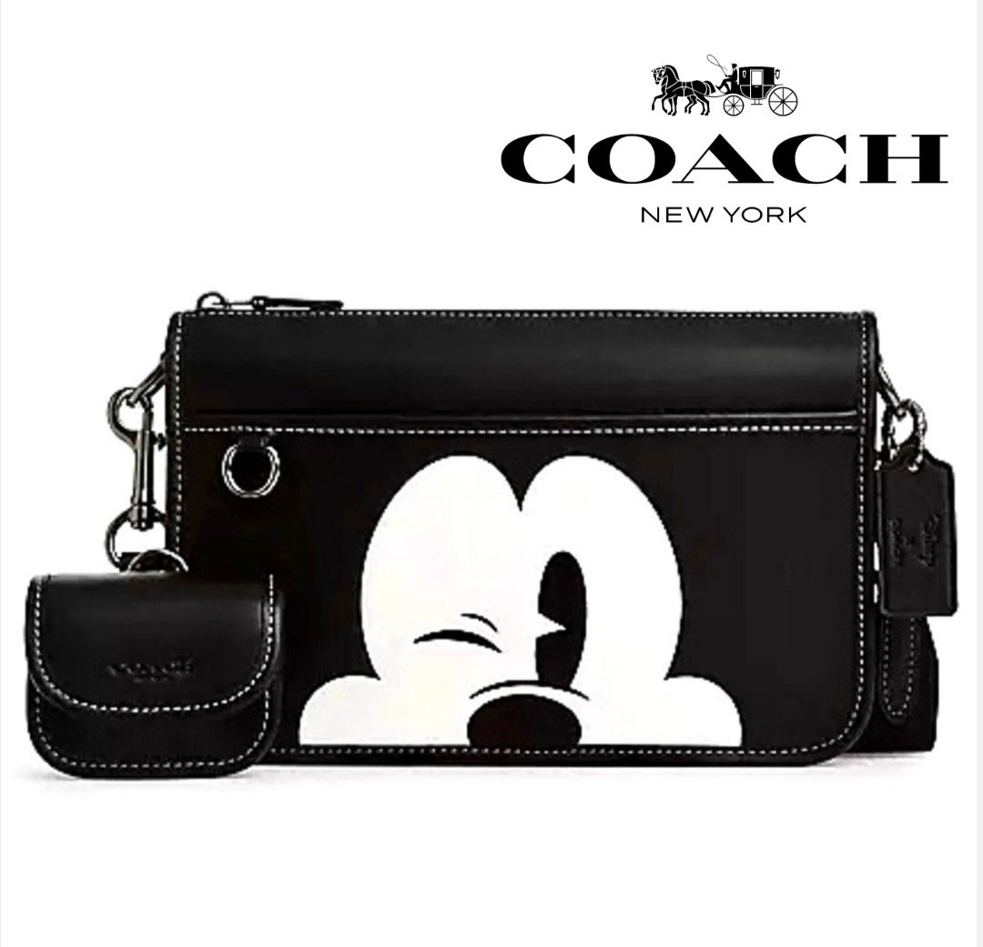 New Coach Original X DISNEY HERITAGE CONVERTIBLE CROSSBODY MICKEY