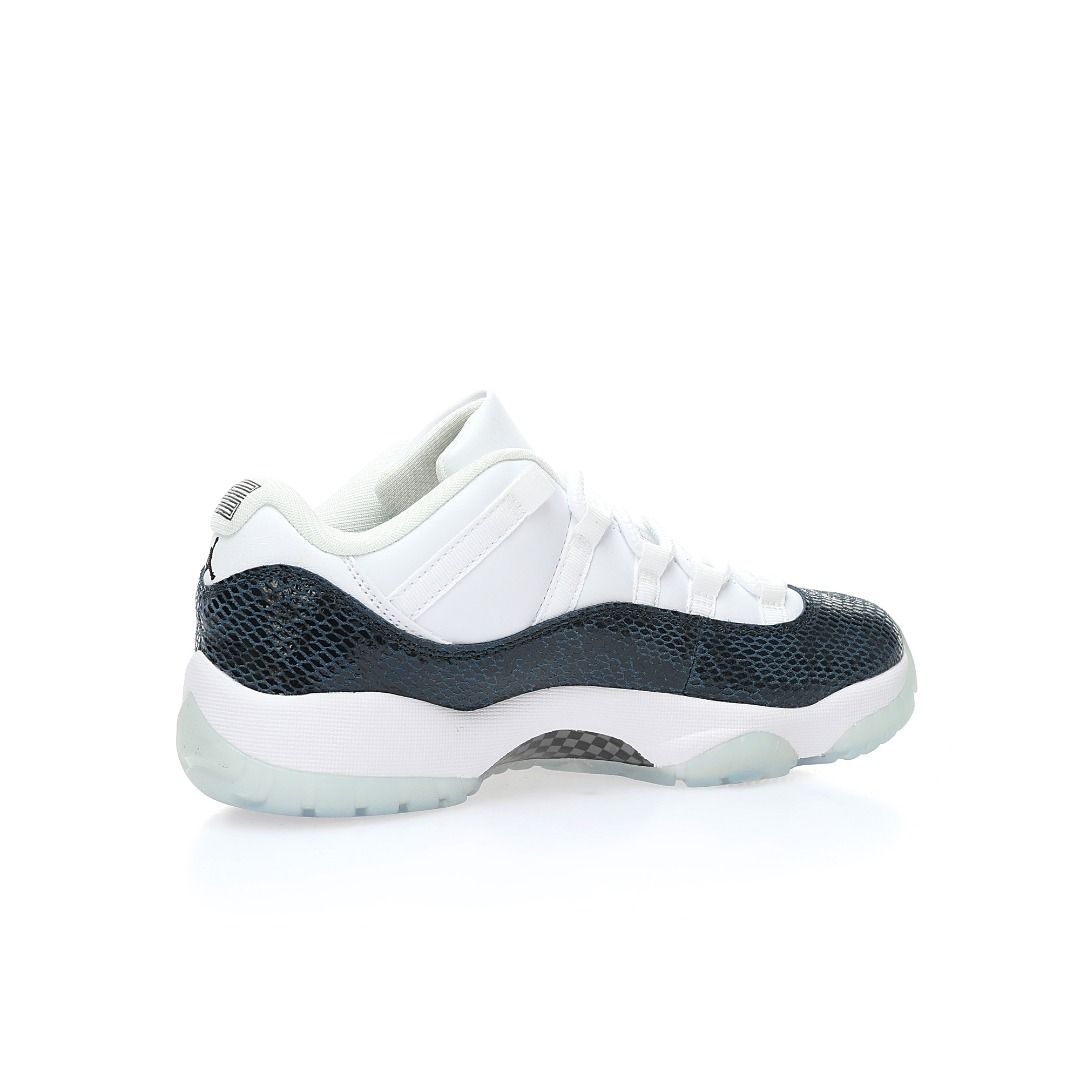 Jordan retro 11 low le navy snakeskin new arrivals