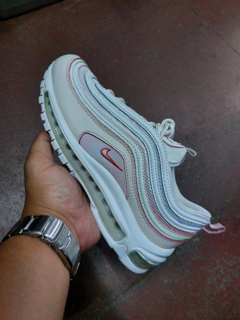 Nike Air Max 97 SE Rainbow Women s Sneakers 8 US