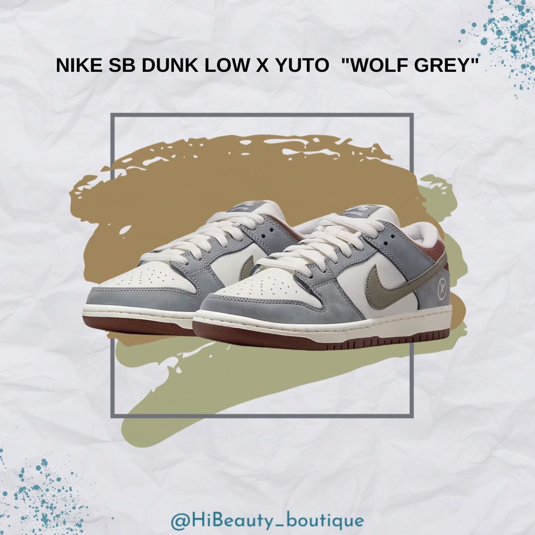 NIKE SB DUNK LOW x YUTO HORIGOME 'WOLF GREY', 他的時尚, 鞋, 休閒鞋