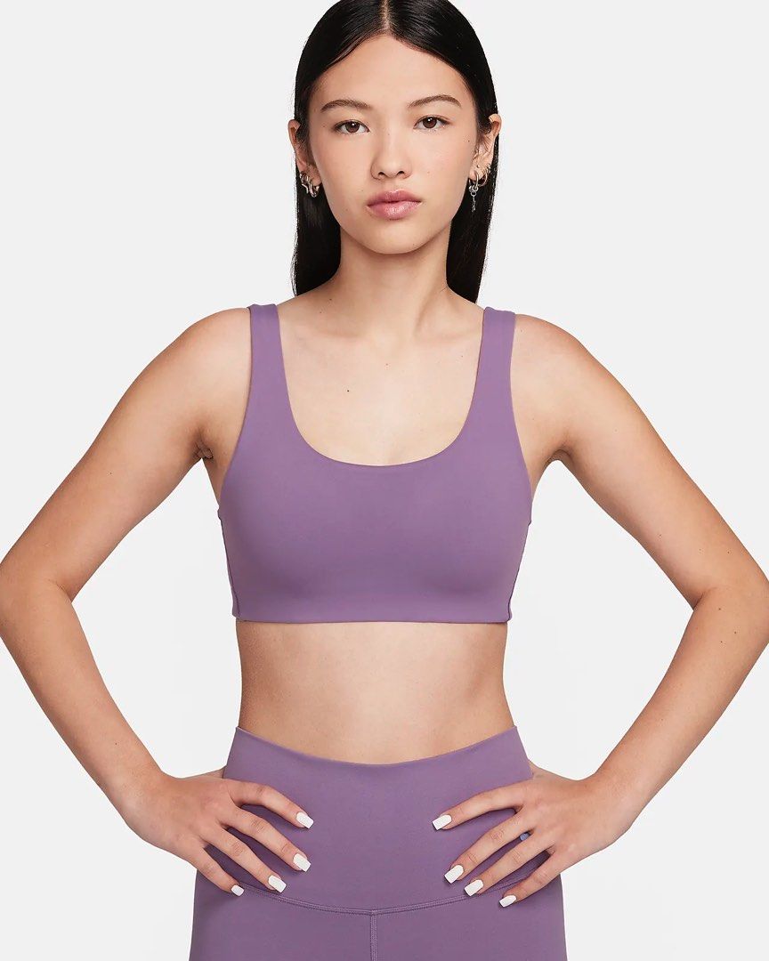 Nike Indy Plunge Cutout Sports Bra With Medium Support, 41% OFF