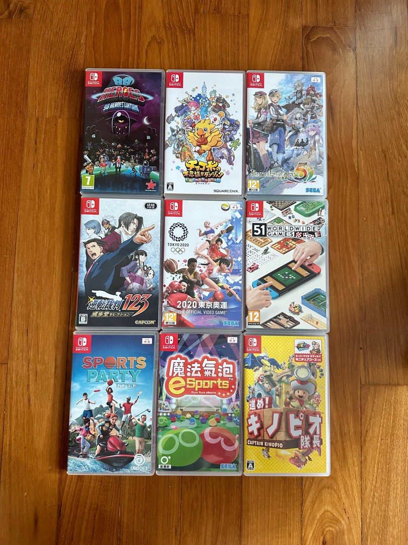 New switch sales games 2020 list