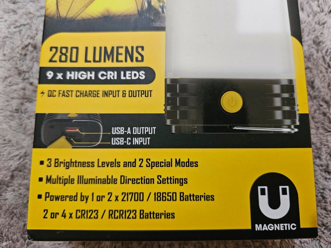 Nitecore LR60 Campbank Plus (Camping Lantern + Power Bank), Computers ...