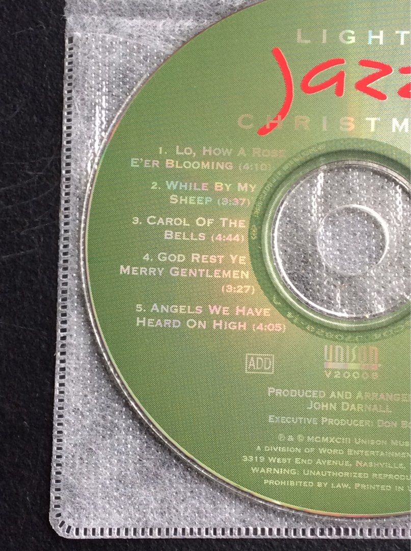 (NO CASE, CD ONLY) Light Jazz Christmas (Category: CDs & DVDs) located in Cavite. Submitted by hellomiming (Listing ID 1264952376, Image 2). Description: (NO CASE, CD ONLY) Light Jazz Christmas ▪️Used. May have minor scratches but working well. ▪️Original CD but NO ORIGINAL CASING. ▪️Was stored in a CD File Album so NO ORIGINAL CASING. CD ONLY. ▪️WILL SHIP IN A CD SLEEVE. FAQs: ✅LAST PRICE POSTED. FIRM ON PRICE POSTED! Please do not offer or ask 