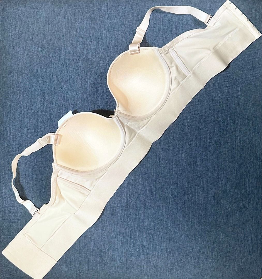 Nude bra with ribbon, Women's Fashion, Undergarments & Loungewear on ...