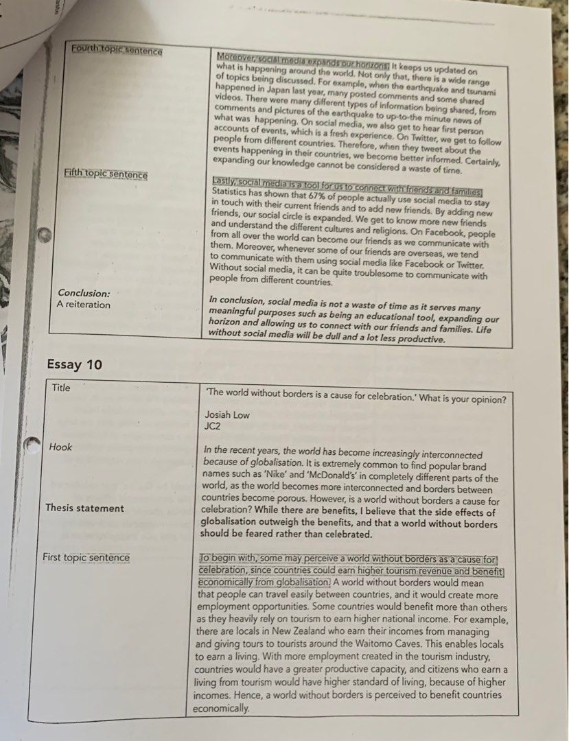 O level english notes, Hobbies & Toys, Books & Magazines, Assessment ...