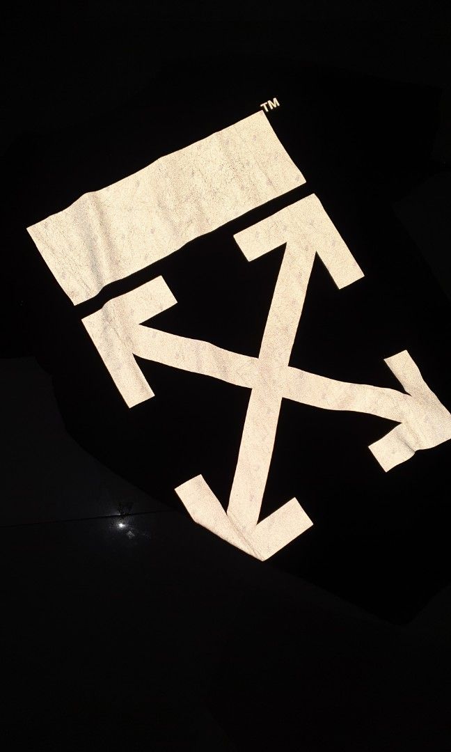 Off white sales 3m reflective tee