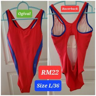Ogival Racerback swimsuit