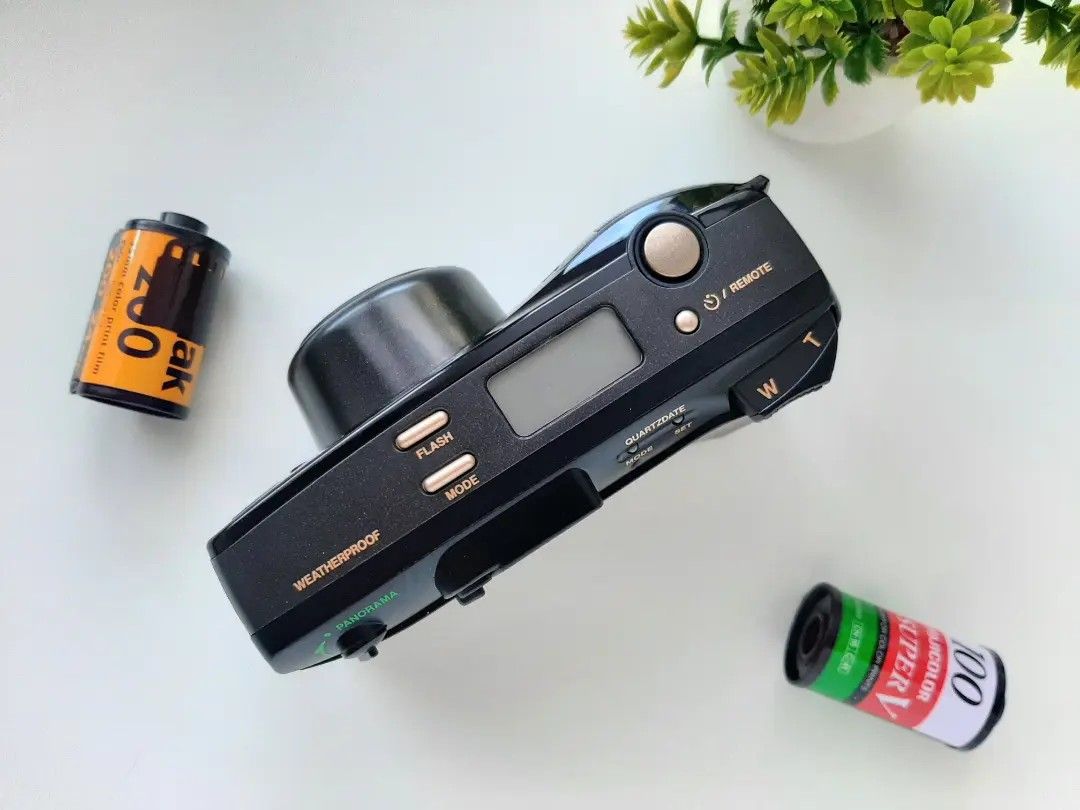 Olympus OZ 120 Zoom Film Camera, Photography, Cameras on Carousell