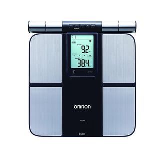 Omron Hbf-514c Full-body Composition Monitor Black Bathroom Scale 