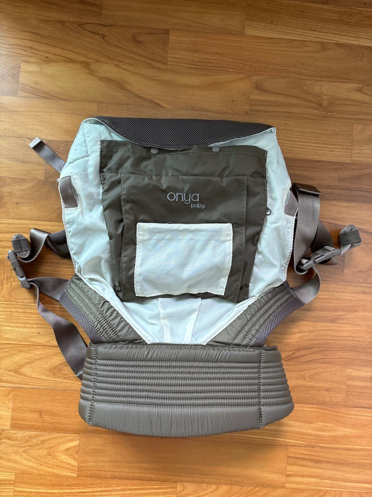 Onya Baby Outback Mesh Hiking Carrier Chocolate Chip Ivory