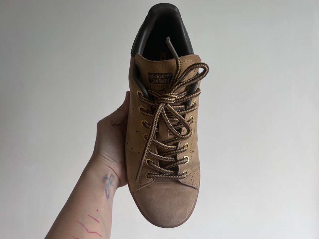 Original Adidas Stan Smith Mesa Cargo Brown Suede Women s Fashion