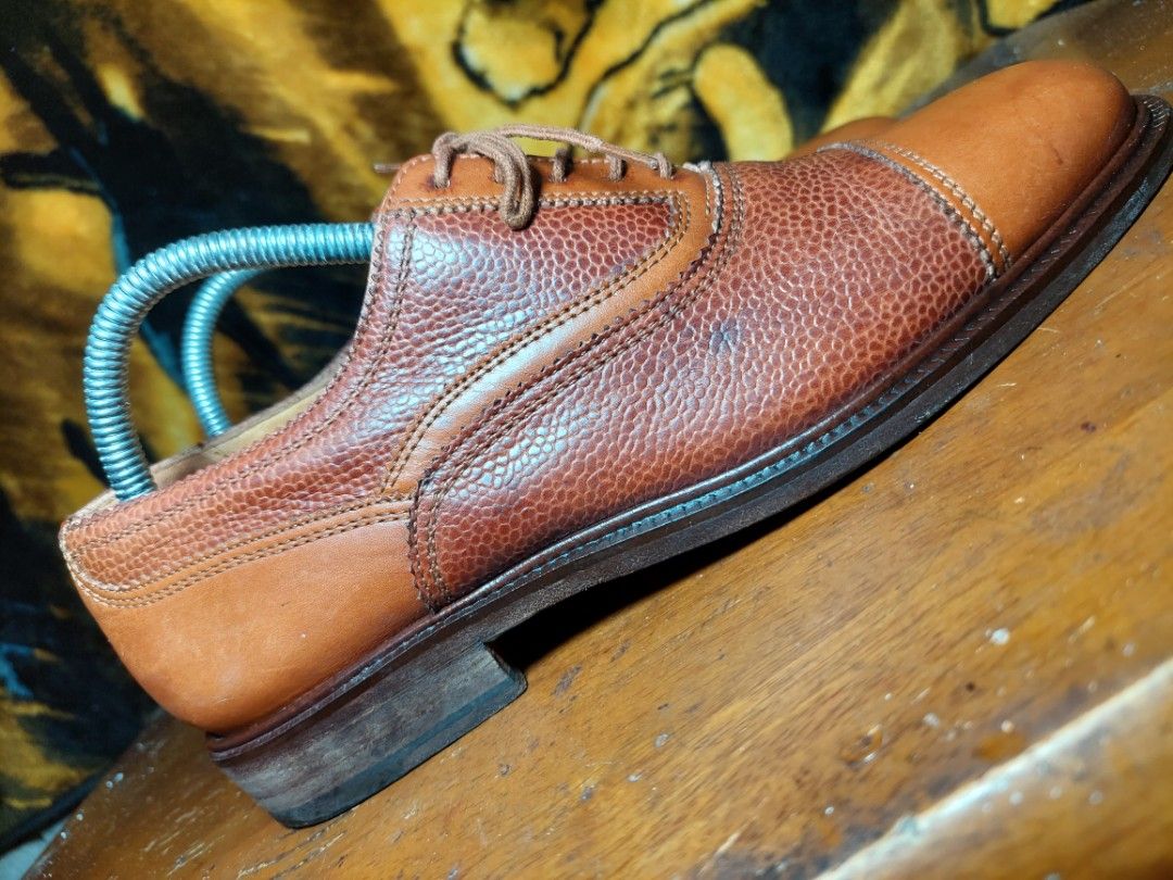 PAKERSON LEATHER SHOES MADE IN ITALY SIZE 7.5 MEN