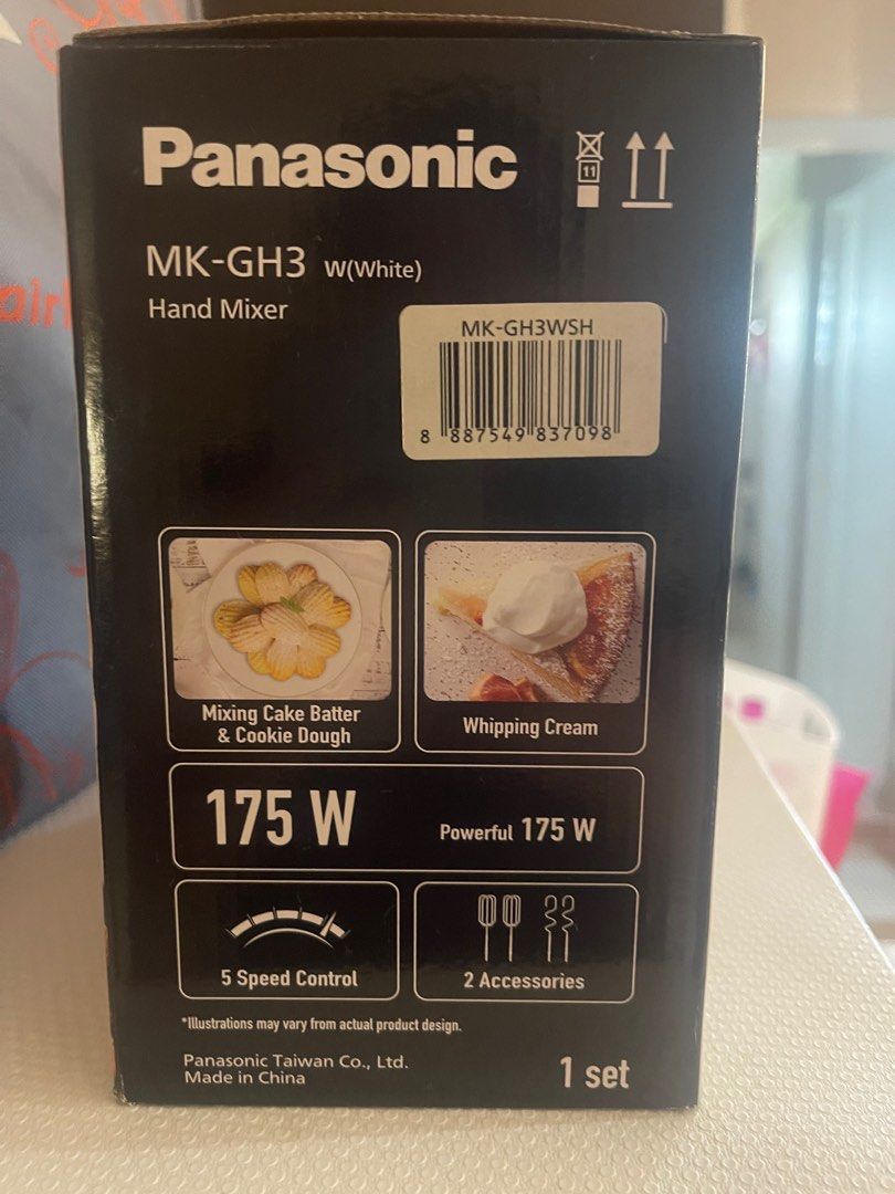 Panasonic MK-GH3 hand mixer, Furniture & Home Living, Kitchenware ...