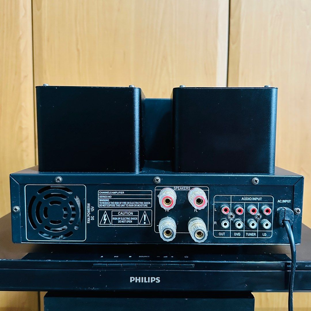 Philips 3D Bluray Home Theatre System with Vacuum Tube Amplifier