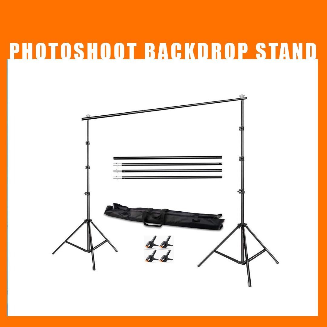 Photoshoot Backdrop Stand, Photography, Photography Accessories, Other ...
