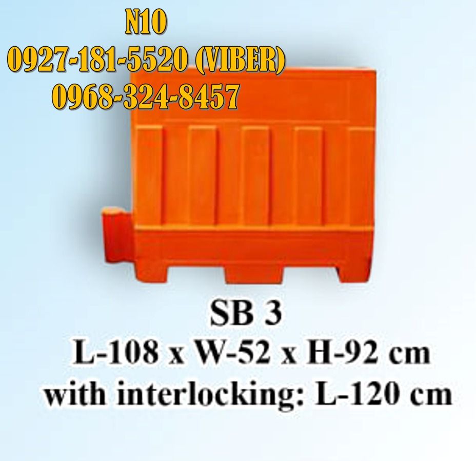plastic road barrier sb3, Commercial & Industrial, Construction