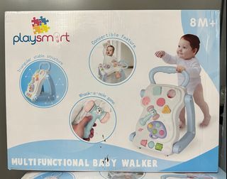 Playsmart multifunctional baby push walker
