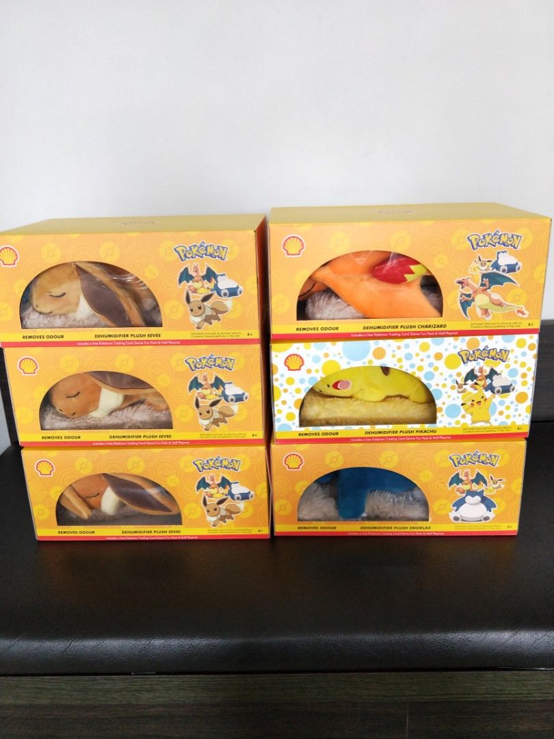 Pokemon Dehumidifier Plush Pikachu includes a free Pokemon Trading Card ...