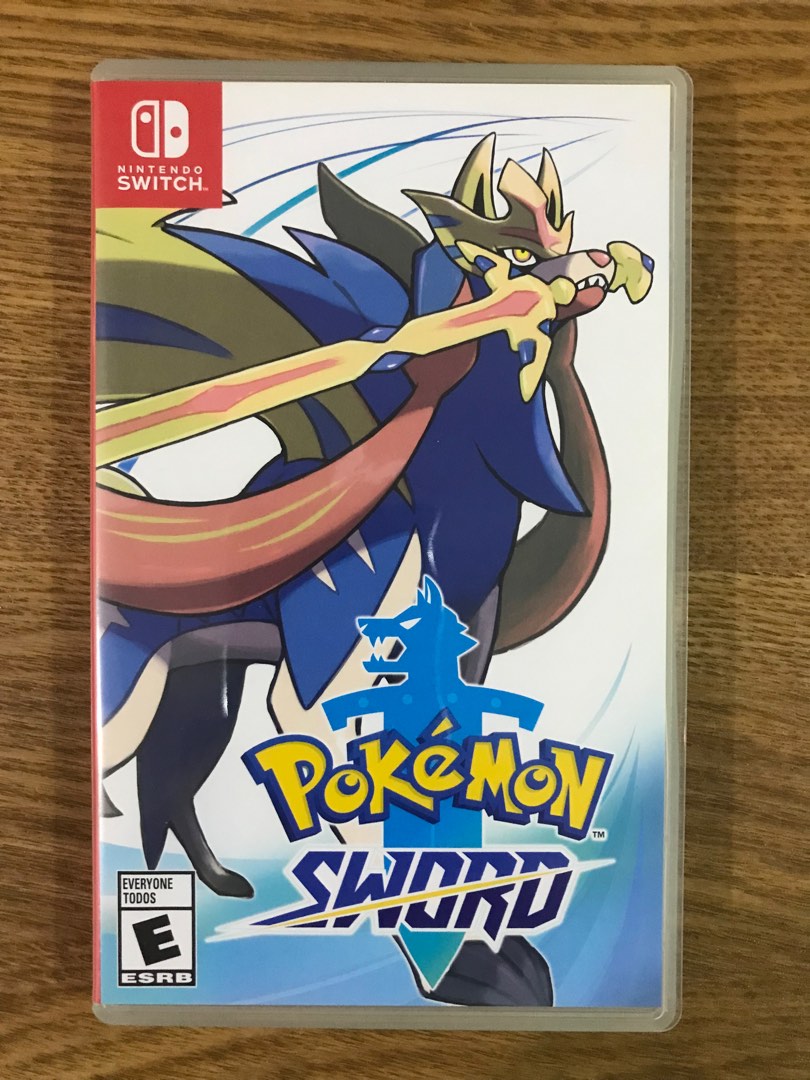 Pokemon Sword game for Nintendo Switch, Video Gaming, Video Games ...
