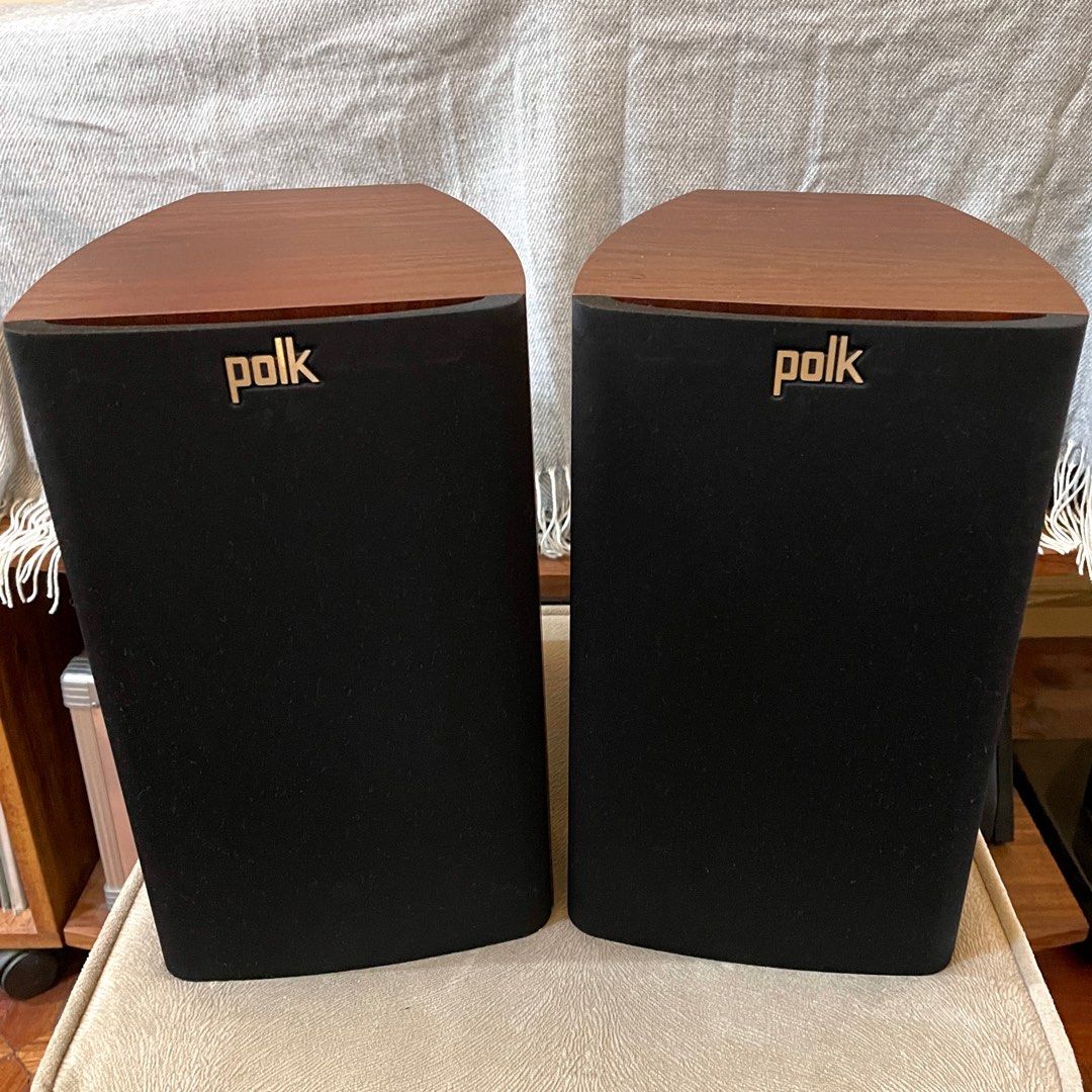 Polk TSX110B HiFi Bookshelf Speakers (Pair) Cherry Finish, Audio