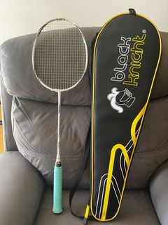 Prelove💕 Limited Edition Badminton Racquet Black Knight
