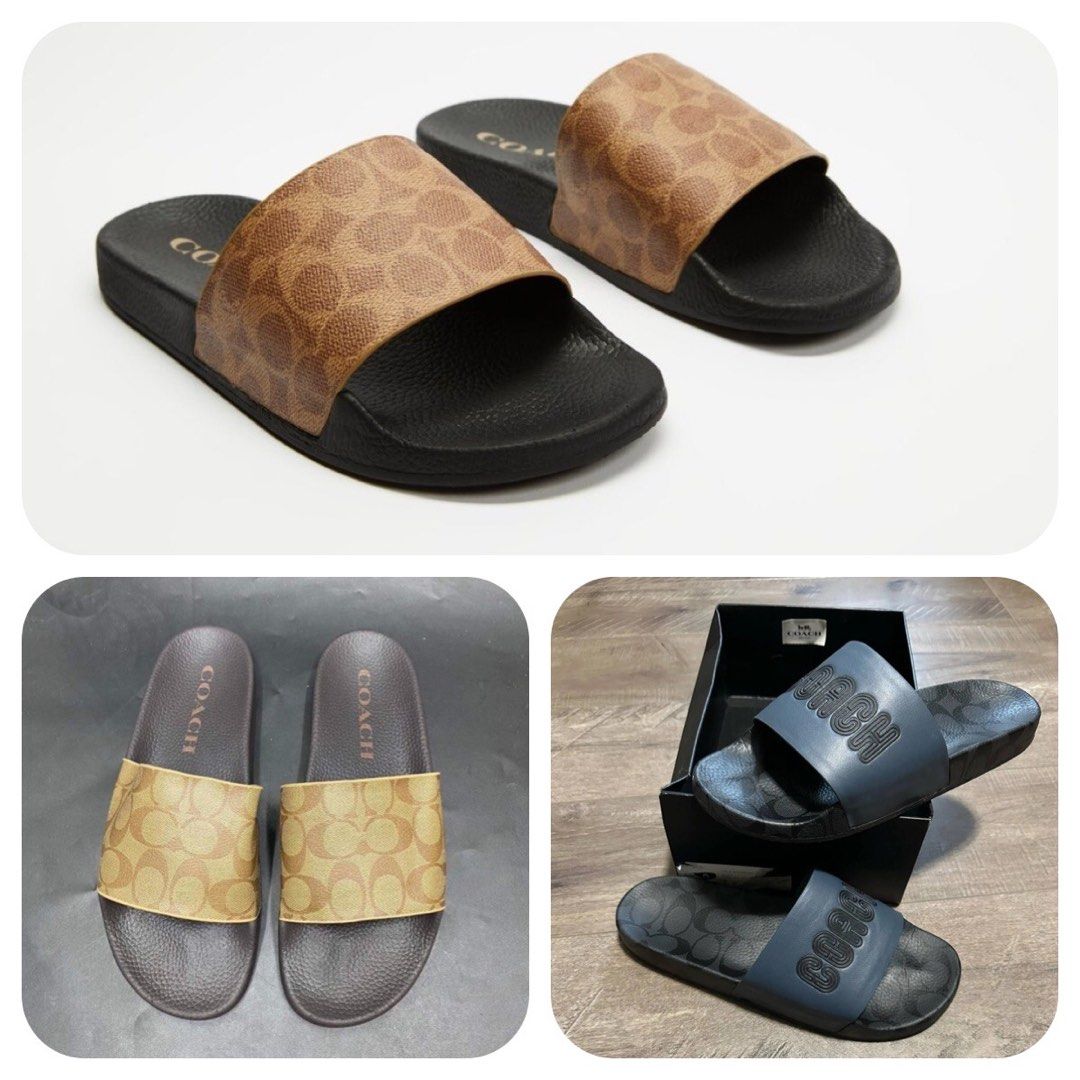 Coach logo on sale slides