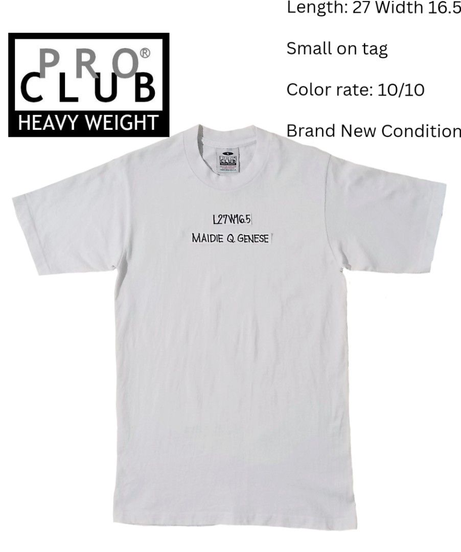 Pro club shirt, Men's Fashion, Tops & Sets, Tshirts & Polo Shirts on