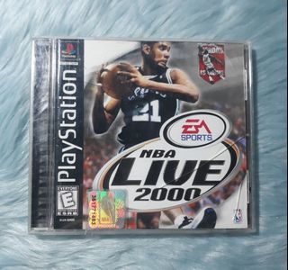 PS1 NBA Live 2000 (CIB) NTSC-U/C Original Playstation 1 Game