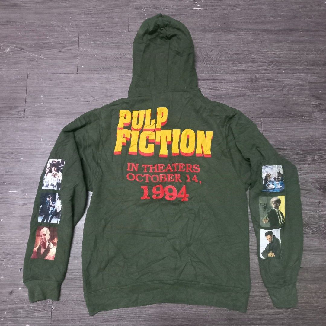 Pulp fiction print jahat Men s Fashion Tops Sets Hoodies on Carousell
